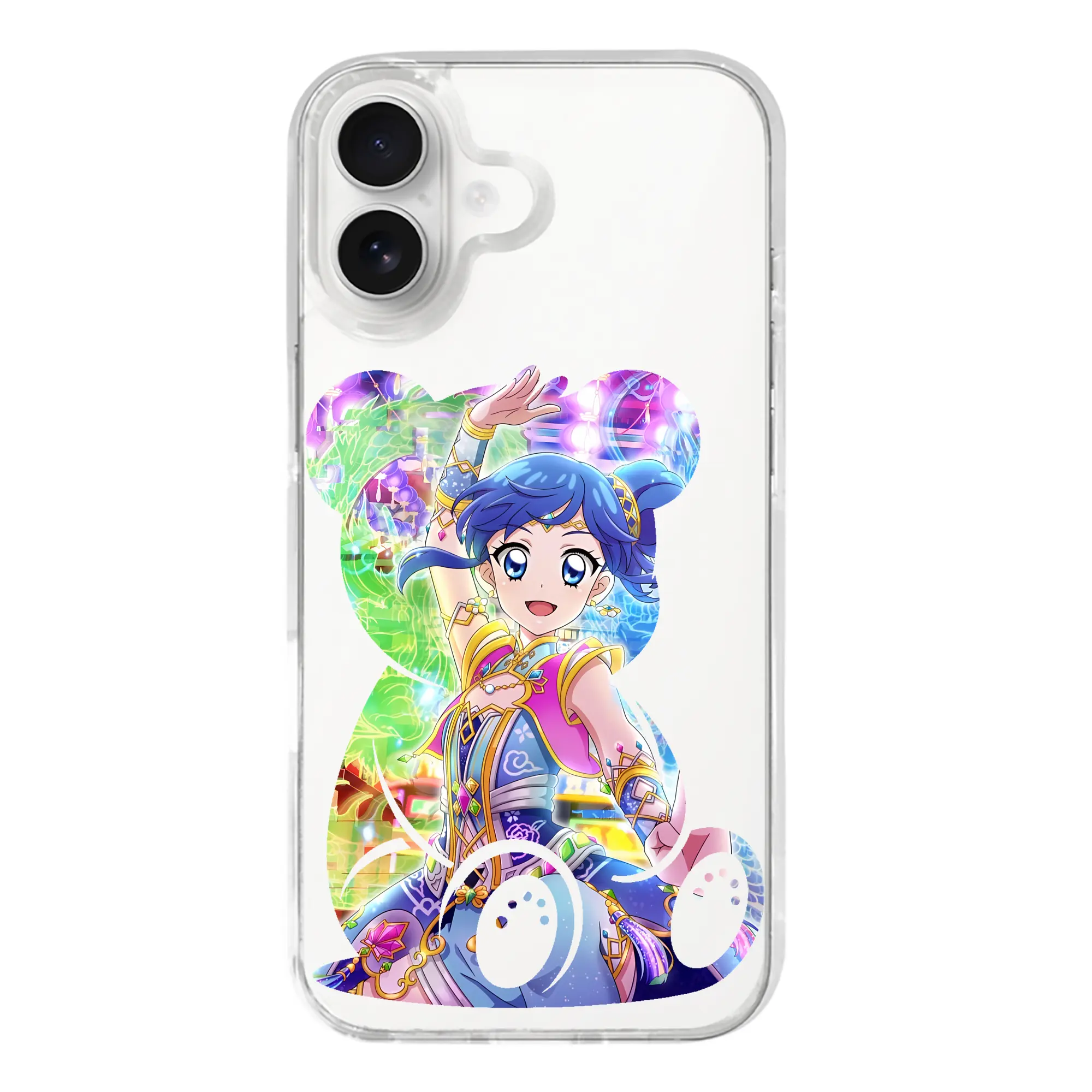アイカツ グッズ 霧矢 あおい - iPhone 17シリーズ 透明スマホケース – 薄型・耐衝撃・精密フィット保護カバー
